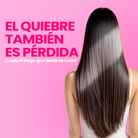 Gráfico: 'El quiebre también es pérdida, cuida el largo que te ha costado tanto' – By Mariana Zapata