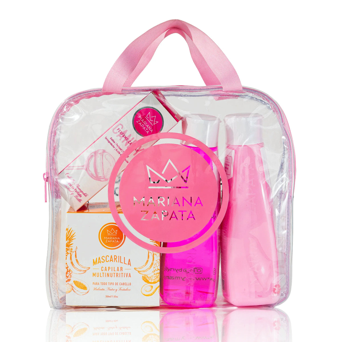 Kit Fuerza Capilar aroma Candy en bolsa de regalo – By Mariana Zapata