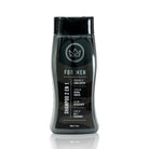 Shampoo Anticaída para Hombre, botella sobre fondo negro – By Mariana Zapata