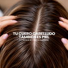 Gráfico: 'Tu cuero cabelludo también es piel', aplicación con gotero – By Mariana Zapata